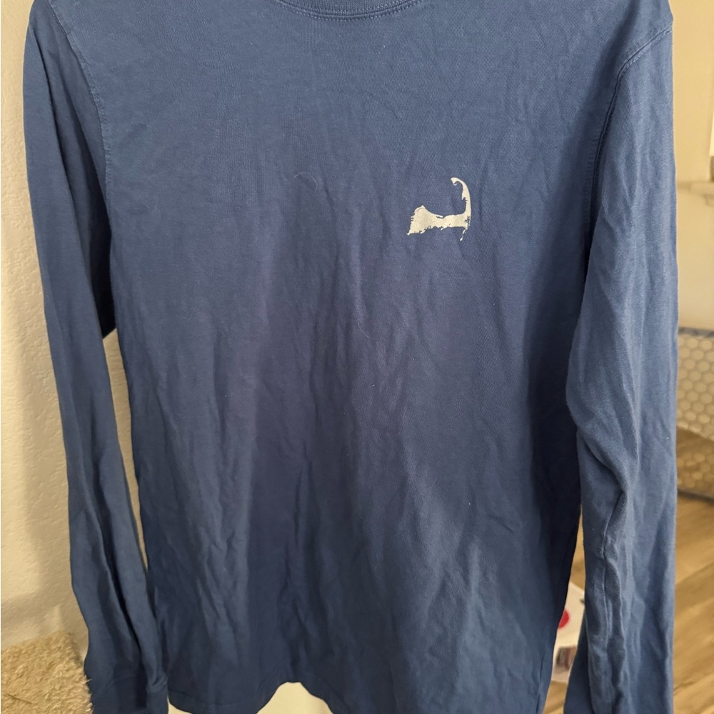 Men's Blue Long Sleeve Shirt